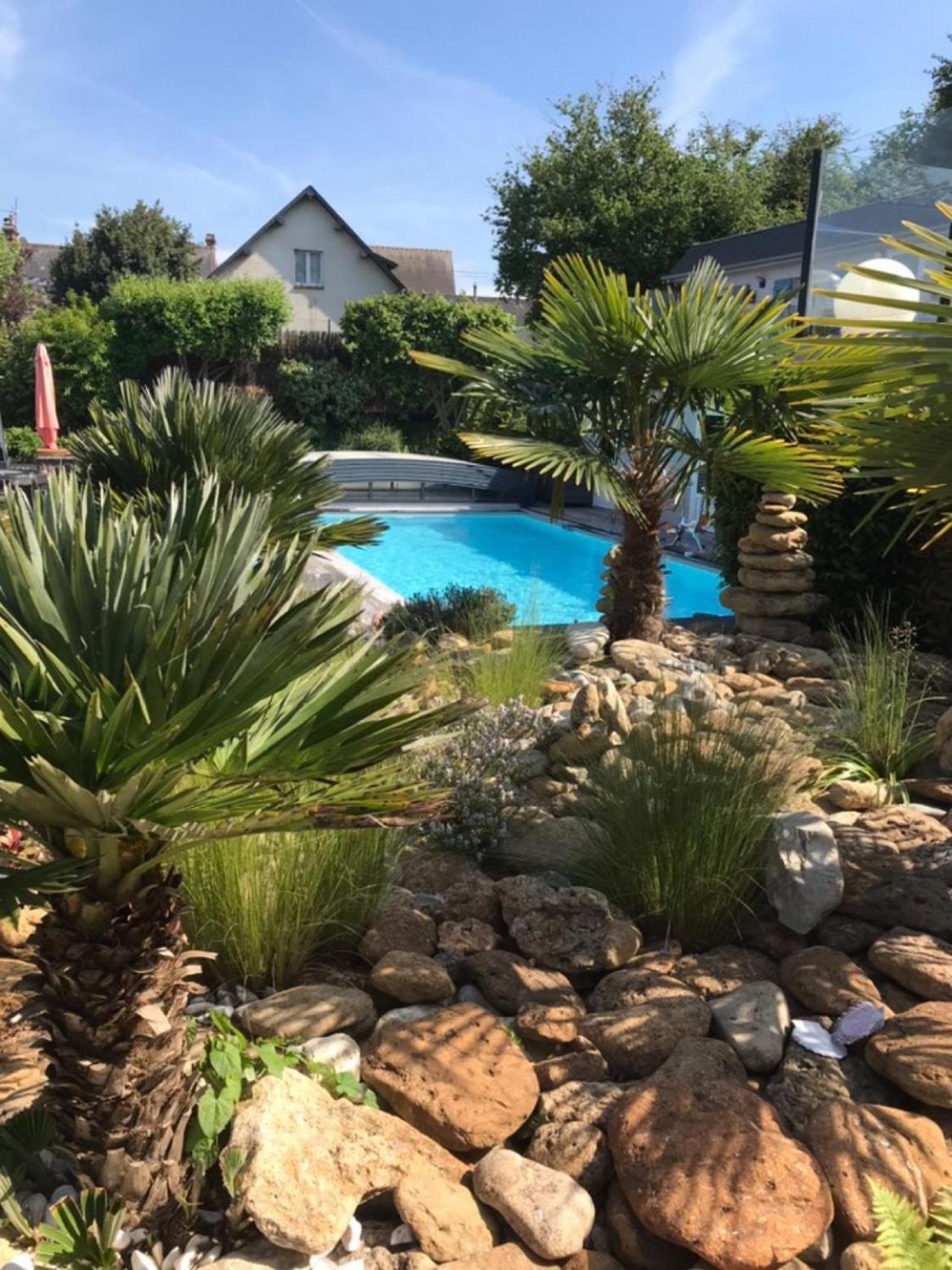 Hotel La Piscine Villers-sur-Mer Exteriör bild